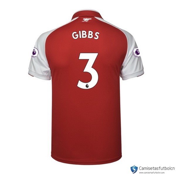 Camiseta Arsenal Primera equipo Gibbs 2017-18